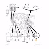 TECLA ANTINIEBLA TRASERO