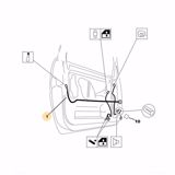 CABLERIA PUERTA DELANTERA