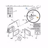 PLATINA TAPA DEPOSITO COMBUSTIBLE