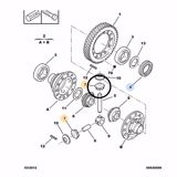 PIÑON SATELITE PUENTE 10 DTS