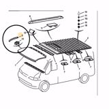 EMBELLECEDOR DERECHO TECHO DELANTERO